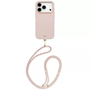 UNIQ Coehl Mirelle magnetische oplaadhoes voor iPhone 17 Pro – roze
