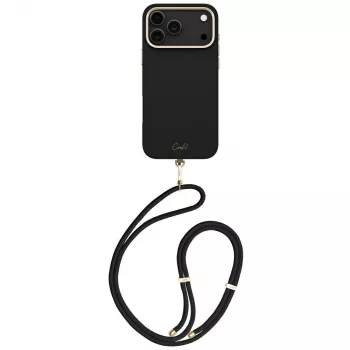 UNIQ Coehl Mirelle magnetische oplaadhoes voor iPhone 17 Pro Max – ebbenhout