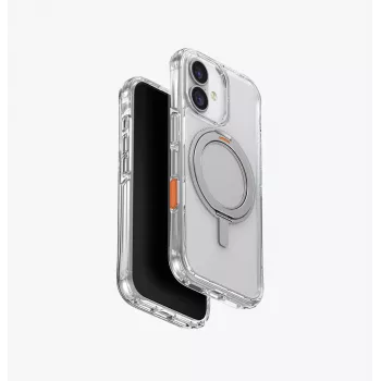 UNIQ Swivix hoes voor iPhone 17 met 360° draaibare kickstand, transparant