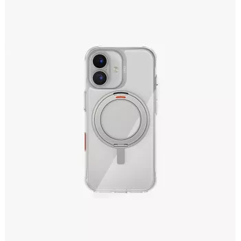 UNIQ Swivix hoes voor iPhone 17 met 360° draaibare kickstand, transparant