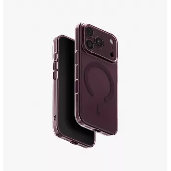 UNIQ Airsuit MagClick oplaadhoes voor iPhone 18 Pro / 17 Pro – bordeauxrood