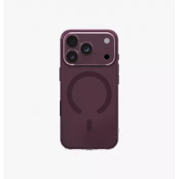 UNIQ Airsuit MagClick oplaadhoes voor iPhone 18 Pro / 17 Pro – bordeauxrood