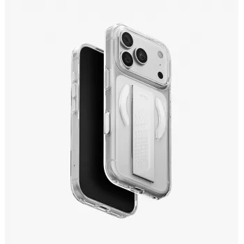 UNIQ Heldro Air Clear Magclick oplaadhoes voor iPhone 18 Pro / 17 Pro