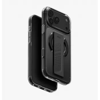 UNIQ Heldro Air iPhone 18 Pro Max / 17 Pro Max Magclick oplaadhoes rookglas