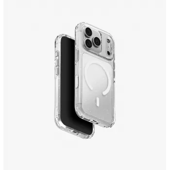 UNIQ LifePro Xtreme MagClick oplaadhoes voor iPhone 18 Pro / 17 Pro – transparant
