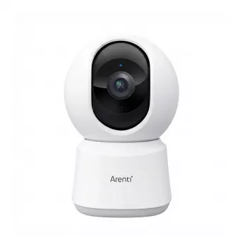 Arenti Indoor 5G Wi-Fi UHD 3K/5MP pan-tilt-zoom privacycamera