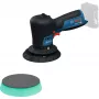 Bosch GPX 12V-125 Professional accu-polisseermachine 06019L4100, 12 V, 125 mm, blauw/zwart, solo (zonder accu en oplader)