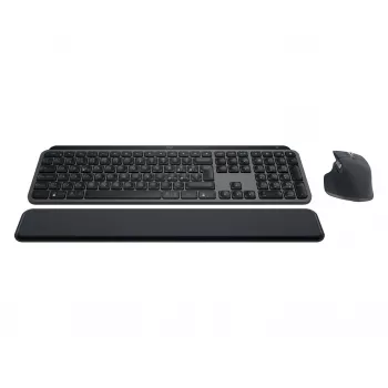 Logitech MX Keys S Combo draadloze toetsenbord- en muisset, Italiaanse layout, grafiet