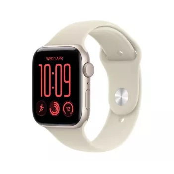 Apple Watch SE 3 GPS 40 mm aluminium behuizing poolster met sportband zand – M/L