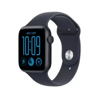 Apple Watch SE 3 GPS 40 mm aluminium behuizing middernacht met sportband blauw – M/L