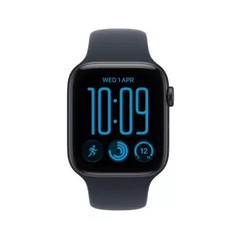 Apple Watch SE 3 GPS 40 mm aluminium behuizing middernacht met sportband blauw – M/L