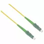 helos glasvezel-patchkabel LC/APC naar LC/APC OS2 simplex, 3 m, LSZH, geel