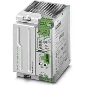 Phoenix Contact QUINT-UPS/ 24DC/ 24DC/ 5/1.3AH noodstroomvoorziening, groen-grijs (2320254)