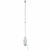 Albrecht Marine masttop 3200 VHF-mariene antenne, ca. 1 m, incl. beugel, 18 m kabel, wit (64130)