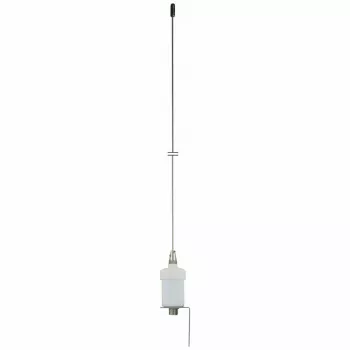 Albrecht Marine masttop 3200 VHF-mariene antenne, ca. 1 m, incl. beugel, 18 m kabel, wit (64130)