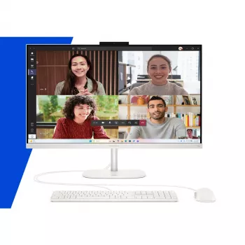 HP OmniStudio 27-cw0470ng 27 inch FHD all-in-one-pc - AMD Ryzen AI 7 445, 16GB RAM, 512GB SSD, Windows 11 Home (DE), wit