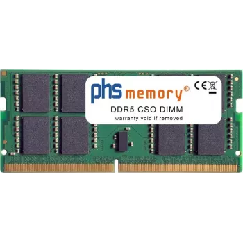 PHS-memory 32GB RAM geheugen compatibel met Asus ExpertBook B3606CMA-MB0056X DDR5 CSODIMM 6400MHz PC5-51200S
