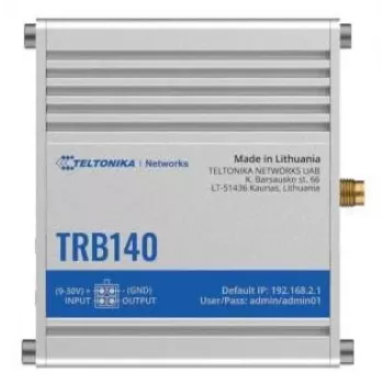 Teltonika TRB140 gateway met behuizing, UK-voeding (TRB140005000)