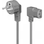 DSIT stroomkabel Schuko naar IEC C13, 2 m, grijs