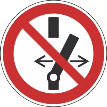 HEIN Industrieschilder 183022 verbodsbord 'Schakelen verboden', ASR, magneetfolie