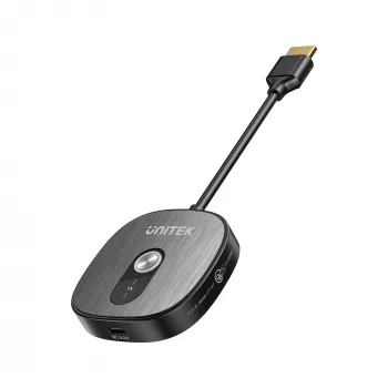 Unitek draadloze transmitter (voor ontvanger V1717C) | HDMI 4K@30Hz | P2P | Miracast | AirPlay