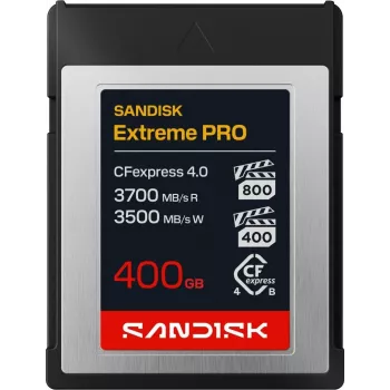 SanDisk Extreme PRO 400GB CFexpress 4.0 type B geheugenkaart (SDCFEB-400G-GN4NN)