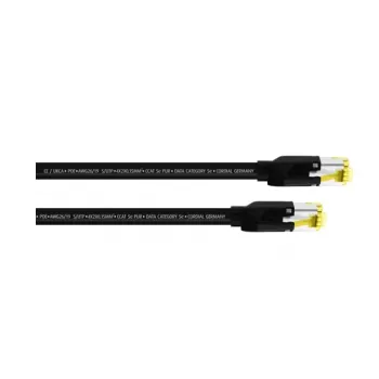 Cordial Cat5e S/UTP patchkabel RJ45, 0,3 m, zwart