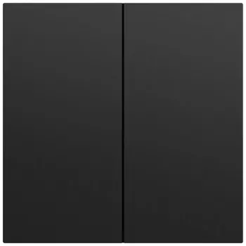 Gira System 70 wip 2-voudig, zwart gelakt, 329574