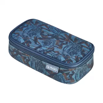 herlitz be.bag beatBox etui Camo Tiger, polyester, XXL rits hoofdvak