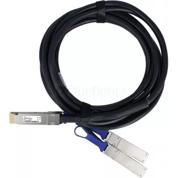 BlueLAN QSFP-DD naar 2x QSFP56 400G breakout-DAC-kabel, 1 m, Juniper 720-128728 compatibel