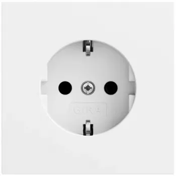 GIRA 418872 SCHUKO stopcontact System 70 reinwit