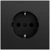 GIRA 418874 SCHUKO stopcontact System 70 zwart