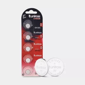 Uniross Batteries lithium-knoopcel CR1225 3V - SP5 universele batterij