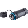 S/CONN RJ45 netwerk-patchkabelkoppeling, Cat6, IP68, korte uitvoering, outdoor (08-01048)