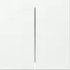 GIRA wip 349527, 2-voudig, recht, System 55, zuiverwit mat