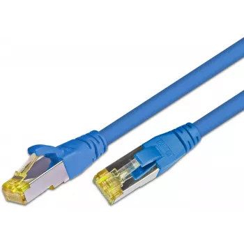 Wirewin Cat6a S/FTP patchkabel, 0,5 m, blauw
