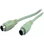 shiverpeaks BS78107-2 PS/2-kabel 1,8 m 6-pins Mini-DIN grijs