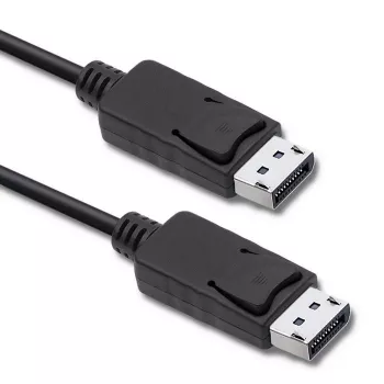 Qoltec DisplayPort-kabel, 1 m, 5K