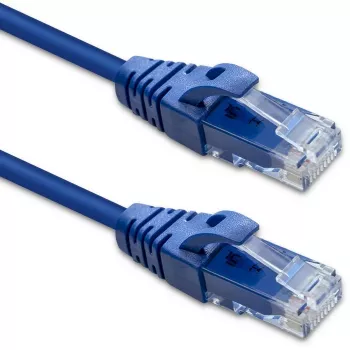 Qoltec Cat6 U/UTP patchkabel RJ45, 1 m, goud