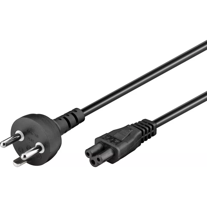 Goobay netkabel, 2 m, zwart (30857)