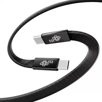 TB USB 2.0-kabel USB-C naar USB-C, 1 m, 60 W, zwart