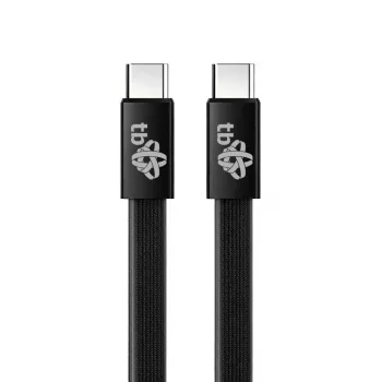 TB USB 2.0-kabel USB-C naar USB-C, 1 m, 60 W, zwart