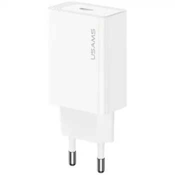 Usams oplader T69 20W USB-C wit
