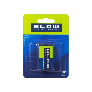 BLOW Super Alkaline 9V 6LR61 batterij (blister)