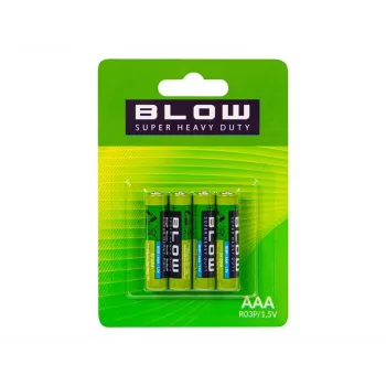 BLOW batterij AAA R03P Super Heavy Duty blister 4 stuks