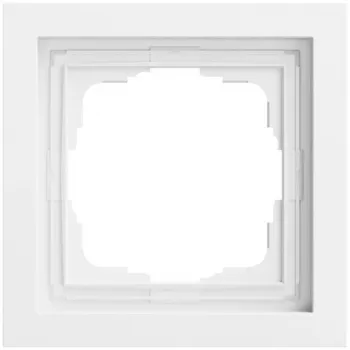 GIRA 021172 afdekraam 1-voudig Gira F200, zuiver wit