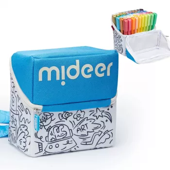 mideer acrylverfstiften in etui, 60 kleuren