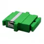 Qoltec glasvezeladapter SC/APC, duplex, singlemode (54143)