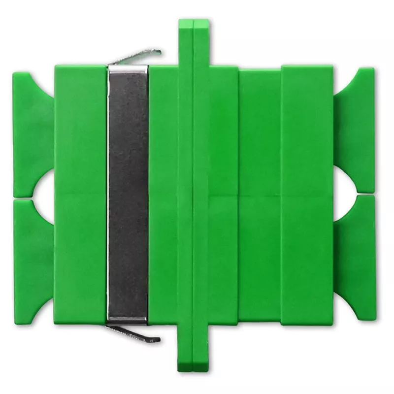 Qoltec glasvezeladapter SC/APC, duplex, singlemode (54143)
