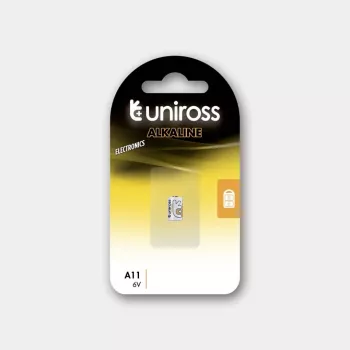 Uniross A11 alkalinebatterij, 1 stk.